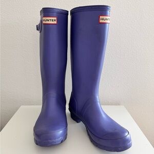 Hunter Classic Violet Boots